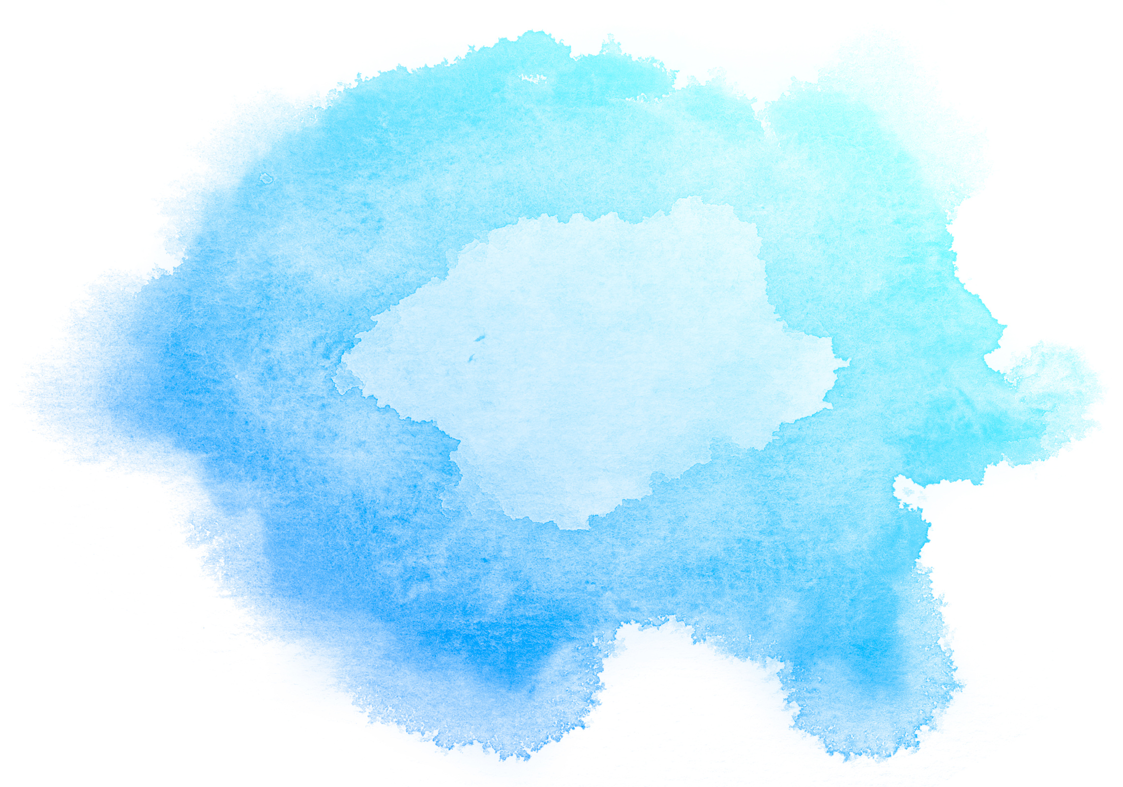 Abstract blue watercolor background.